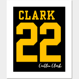 Clark 22 Caitlin Clark Posters and Art